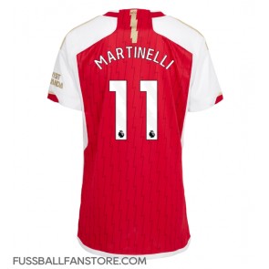 Arsenal Gabriel Martinelli #11 Replik Heimtrikot Damen 2023-24 Kurzarm